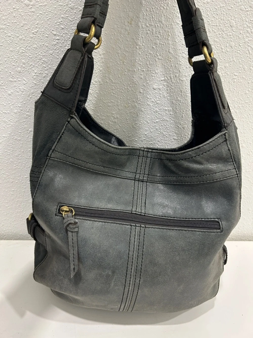 Tignanello Vintage Mix Ball Shopper Hobo Shoulder Bag